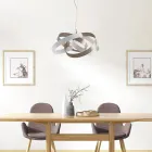 Lustre de metal e vidro para iluminar interiores com elegância – Rosmarino Viadurini