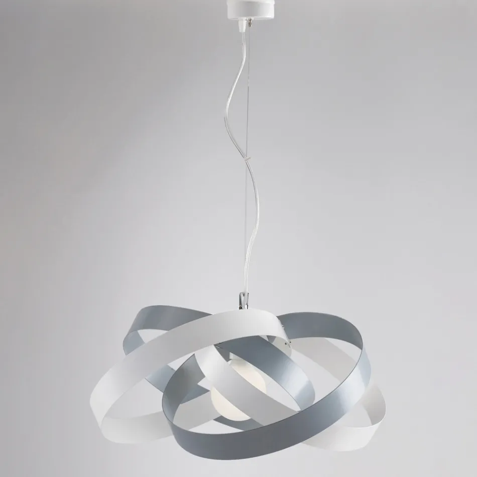 Lustre de metal e vidro para iluminar interiores com elegância – Rosmarino Viadurini