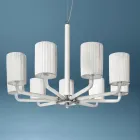 Lustre em Veneza Vidro e Metal Feito à Mão na Itália - Graham Viadurini