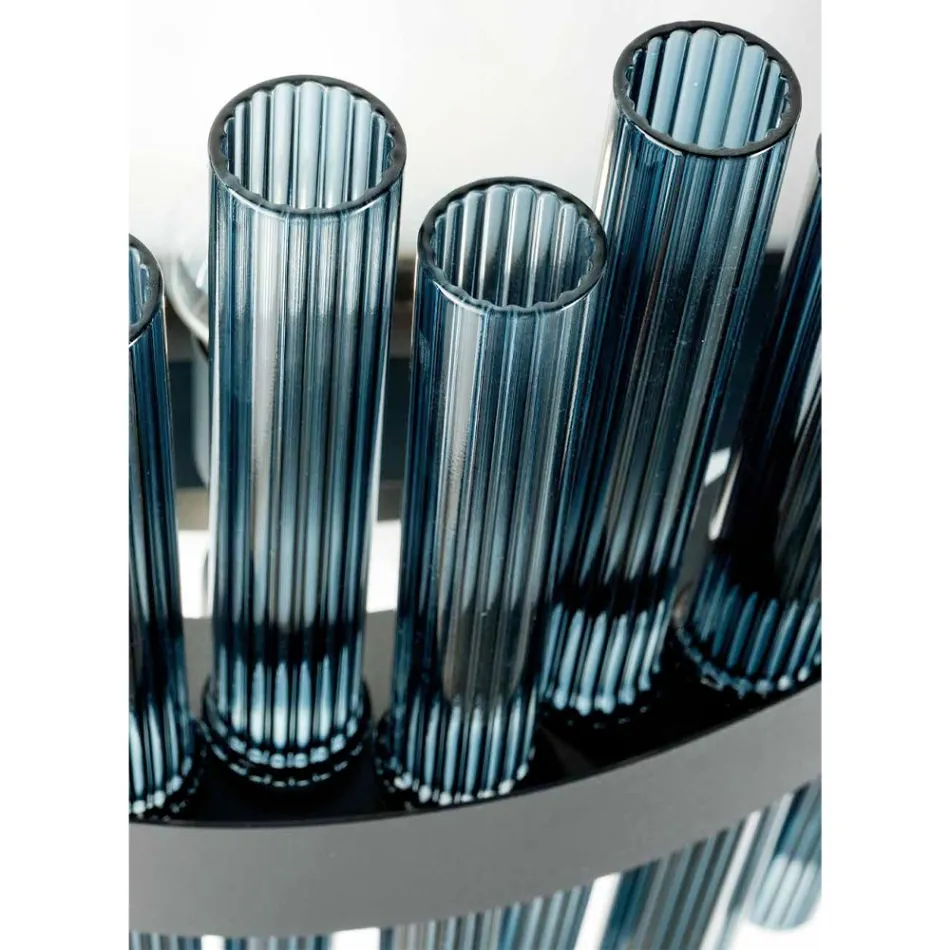 Candelabro de vidro soprado de luxo artesanal italiano moderno - Maesta Viadurini