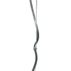 Lustre de quatro luzes em barra linear de vidro soprado, fabricado na Itália - Soffio Viadurini