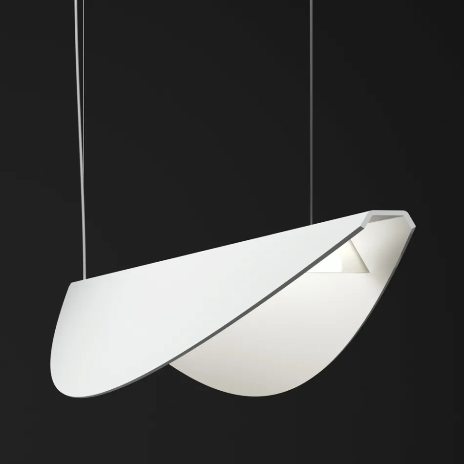 Lustre de Alumínio Reciclável em Várias Cores - Mila Viadurini