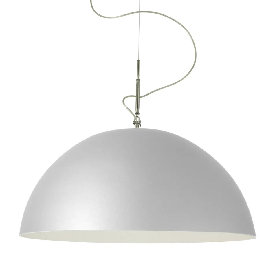 Lustre Suspenso em Laprene e Nebulite - Mezza Luna por In-es.artdesign Viadurini