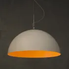 Lustre Suspenso em Laprene e Nebulite - Mezza Luna por In-es.artdesign Viadurini