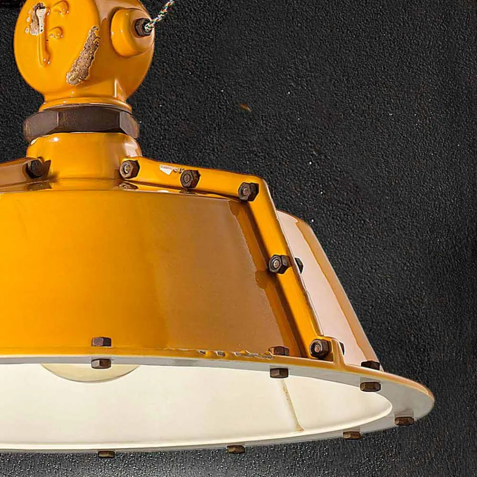 sino de estilo industrial candelabro vintage Jillian Ferroluce Viadurini