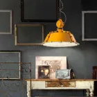 sino de estilo industrial candelabro vintage Jillian Ferroluce Viadurini