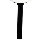 Lumira - Lustre vertical de três luzes em vidro revestido, fabricado na Itália. Viadurini