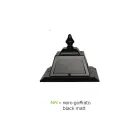 Poste de luz 2 luzes estilo vintage em alumínio fabricado na Itália - Doroty Viadurini