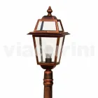 Luminária baixa para exterior em alumínio produzida na Itália, Kristel Viadurini