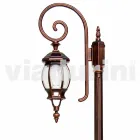 Anika clássico jardim de alumínio lâmpada feita na Itália Viadurini