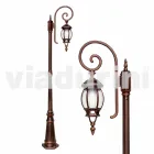 Anika clássico jardim de alumínio lâmpada feita na Itália Viadurini