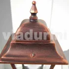 Luminária de exterior de alumínio baixa feita na Itália, Aquilina Viadurini