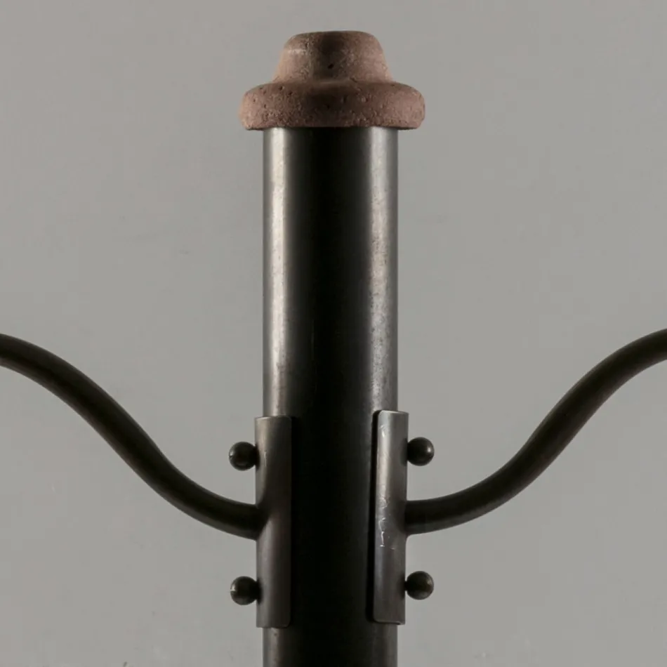 Poste de luz ao ar livre em Alumínio e Galestro Fabricado na Itália - Toscot Spoleto Viadurini