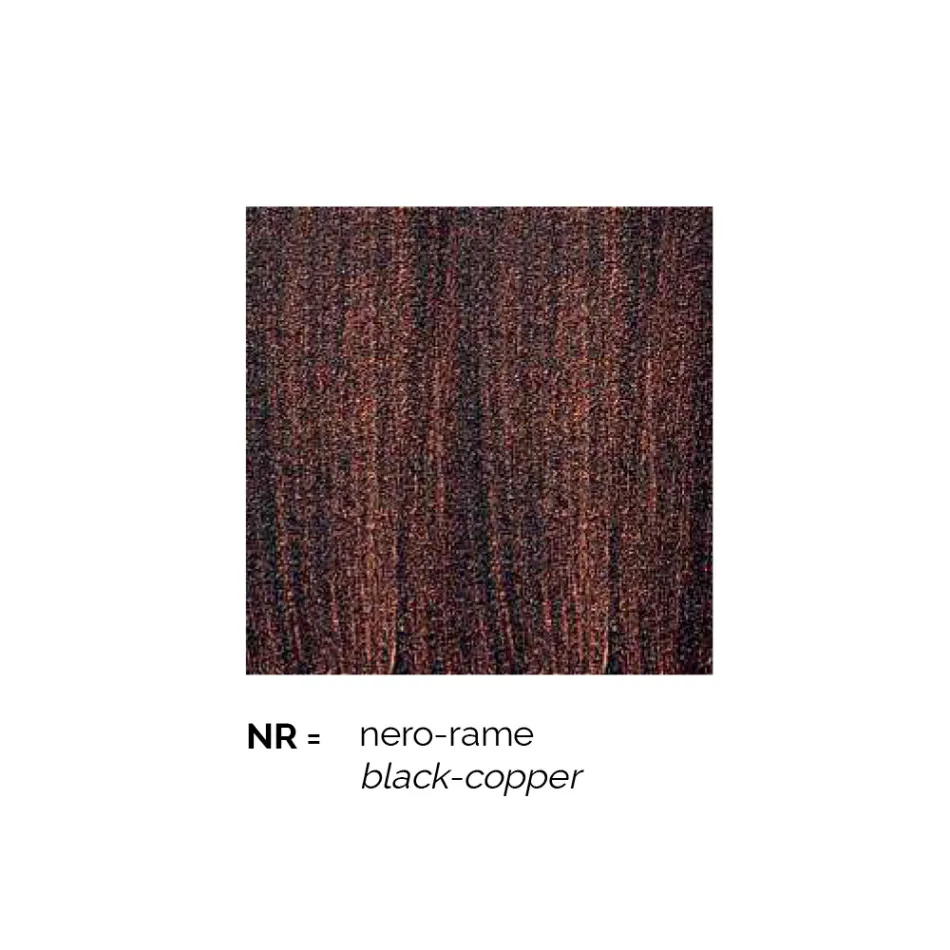 Poste de jardim com 2 luzes em alumínio fundido fabricado na Itália, Anika Viadurini