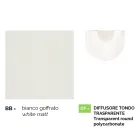 Candeeiro de jardim em alumínio branco com 1 luz produzido em Itália, Anusca Viadurini