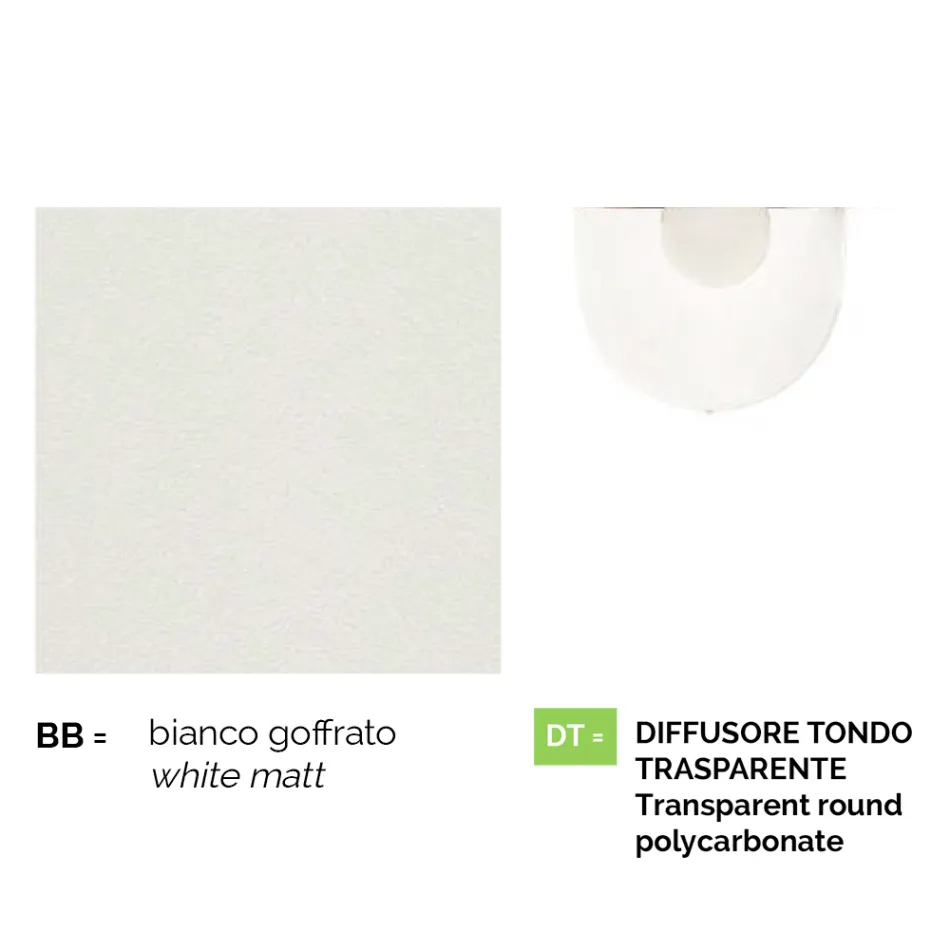 Candeeiro de jardim em alumínio branco com 1 luz produzido em Itália, Anusca Viadurini