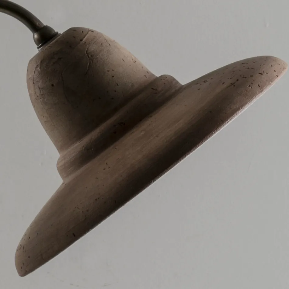 Candeeiro de jardim em Alumínio e Galestro Fabricado na Itália - Toscot Spoleto Viadurini