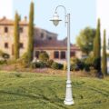 Lâmpada de jardim estilo vintage em alumínio fabricado na Itália - Cassandra