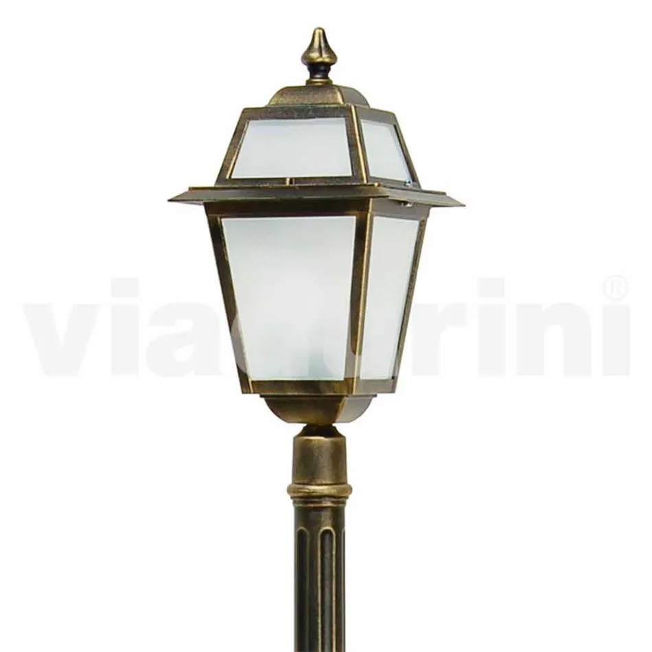 Poste de luz para o exterior clássico feito na Itália, Kristel Viadurini