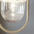 Lanterna de Suspensão Exterior em Alumínio Pintado à Mão - Bari Viadurini