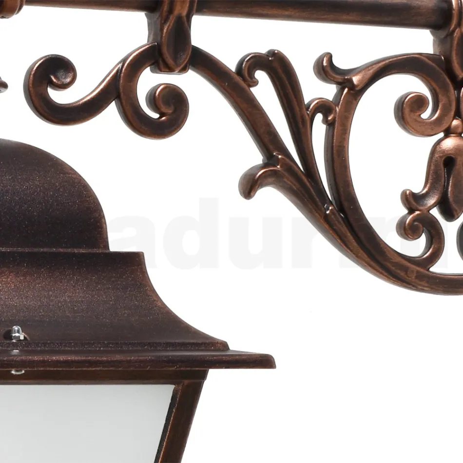 Lanterna Externa em Vidro e Alumínio em 5 Acabamentos Diferentes - Alquimista Viadurini