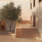 Lanterna externa feita de latão fabricada na Itália - ensolarada Viadurini