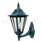 Lanterna de Jardim em Vidro Transparente e 5 Acabamentos em Alumínio - Pinako Viadurini