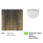 Anusca made in Italy lanterna de parede de jardim de alumínio Viadurini