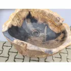 Pia de pedestal design em pedra natural Ley, feito à mão Viadurini