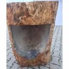 Pia de pedestal design em pedra natural Ley, feito à mão Viadurini