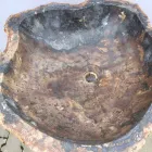 Pia de pedestal design em pedra natural Ley, feito à mão Viadurini