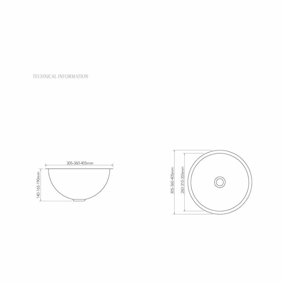 Lavatório de design em cobre com acabamento em níquel puro Viadurini