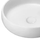 Lavatório de bancada em barro refratário fabricado na Itália - Diego Viadurini