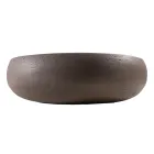 Lavatório de bancada em barro refratário fabricado na Itália - Diego Viadurini