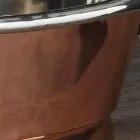 Afundar banheiro para apoiar cobre e ferro branco Cala Viadurini