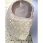 Pia do banheiro de design em pedra natural Mar, peça única Viadurini