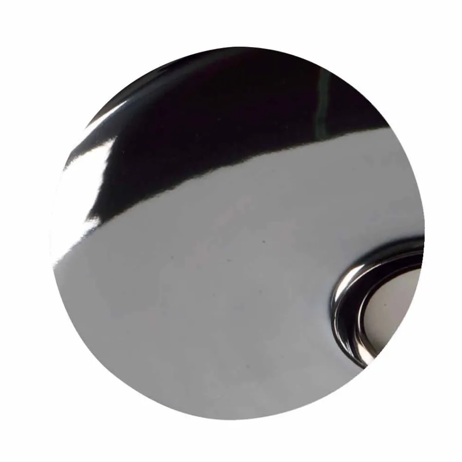 Lavatório de cerâmica design moderno bancada feita na Itália Sol 65x40 cm Viadurini