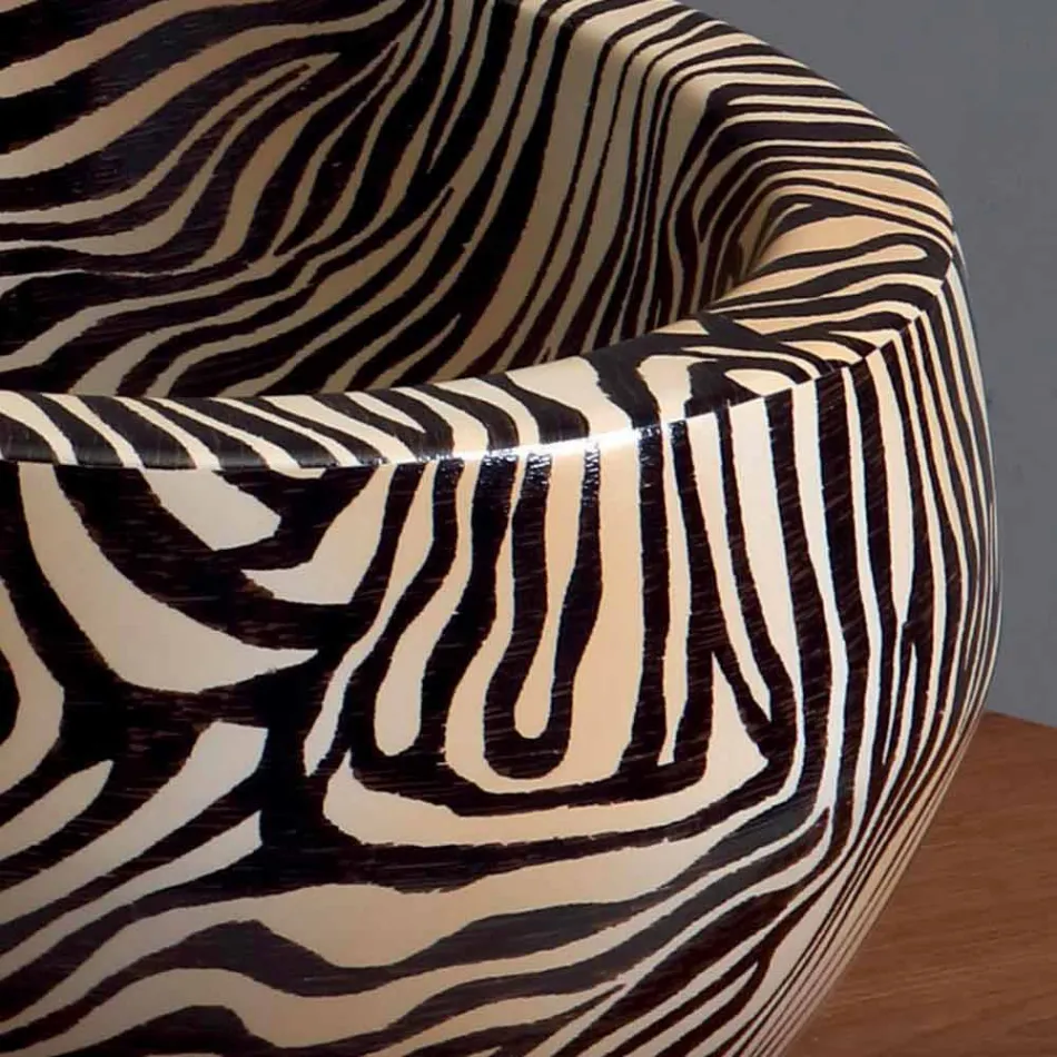 Lavatório de cerâmica de bancada moderno feito na Itália por Elisa Viadurini