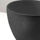 Pia de bancada cônica em cerâmica refratária torneada à mão - Orbite Viadurini