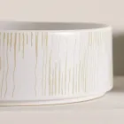 Lavatório de apoio para banheiro em Grés Porcelânico Made in Italy - Envelope Viadurini