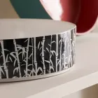 Lavatório de apoio para banheiro em Grés Porcelânico Made in Italy - Envelope Viadurini