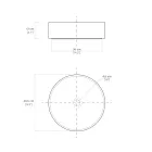 Lavatório de apoio para banheiro em Grés Porcelânico Made in Italy - Envelope Viadurini