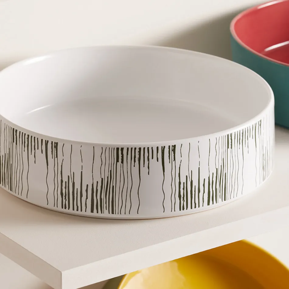 Lavatório de apoio para banheiro em Grés Porcelânico Made in Italy - Envelope Viadurini