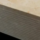 Lavatório branco em pedra natural, uma peça, Zor Viadurini