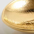 Lavatório de cerâmica design de bancada de ouro feito na Itália Animais Viadurini