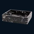 Lavatório de bancada de design em mármore Ozzy, peça única Viadurini