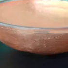 Projeto Lavatório de Bancada em Resina Transparente e Cobre - Salvatore Viadurini