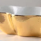 Lavatório de cerâmica design moderno feito em Itália Cube Viadurini