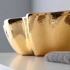 Lavatório de cerâmica design moderno feito em Itália Cube Viadurini