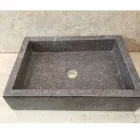 Lavatório Jeff design de uma peça em pedra natural Viadurini